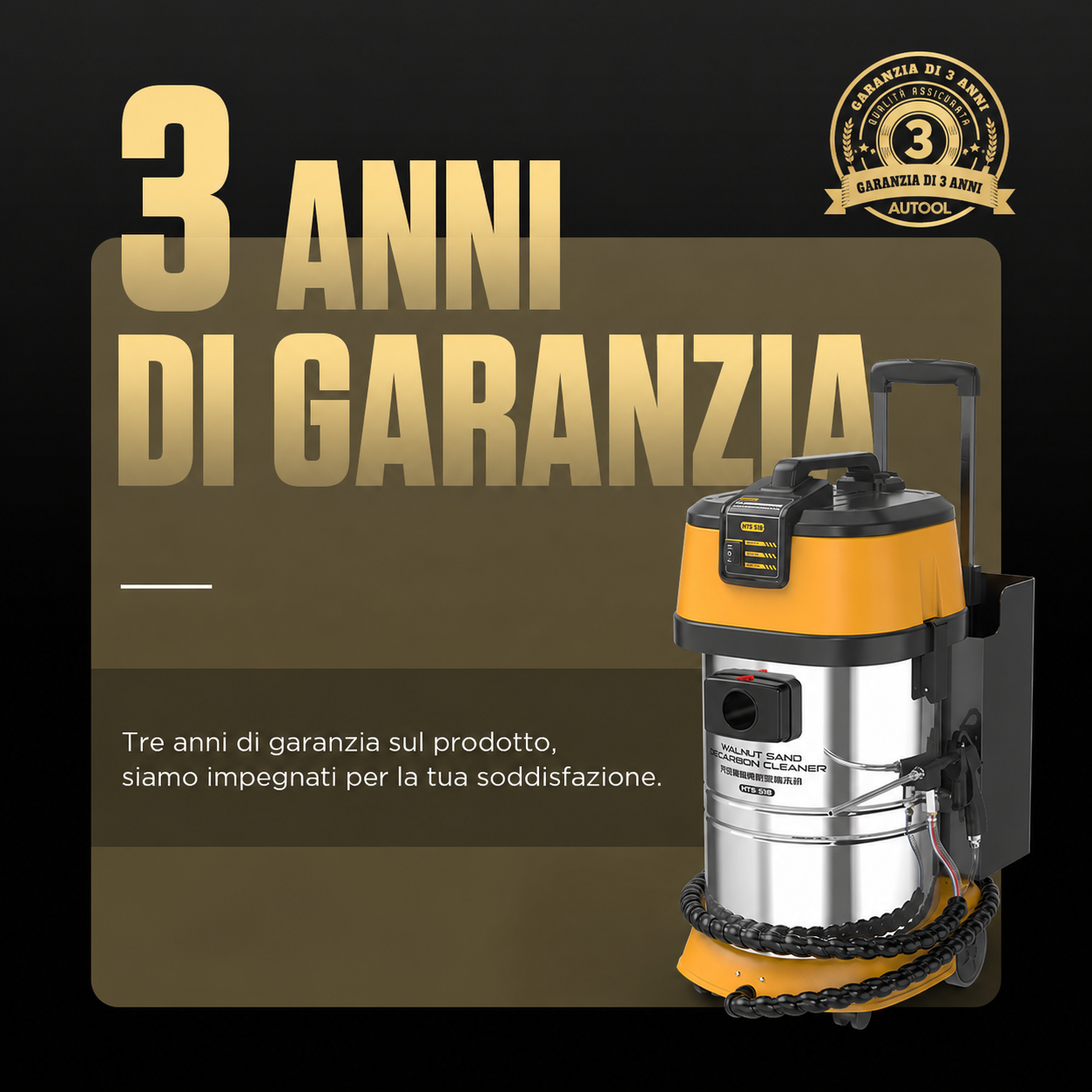 3 anni di garanzia AUTOOL HTS518