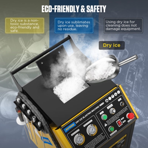 Macchina per sabbiatura a ghiaccio secco AUTOOL HTS709