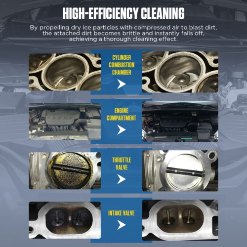 Macchina per sabbiatura a ghiaccio secco AUTOOL HTS709