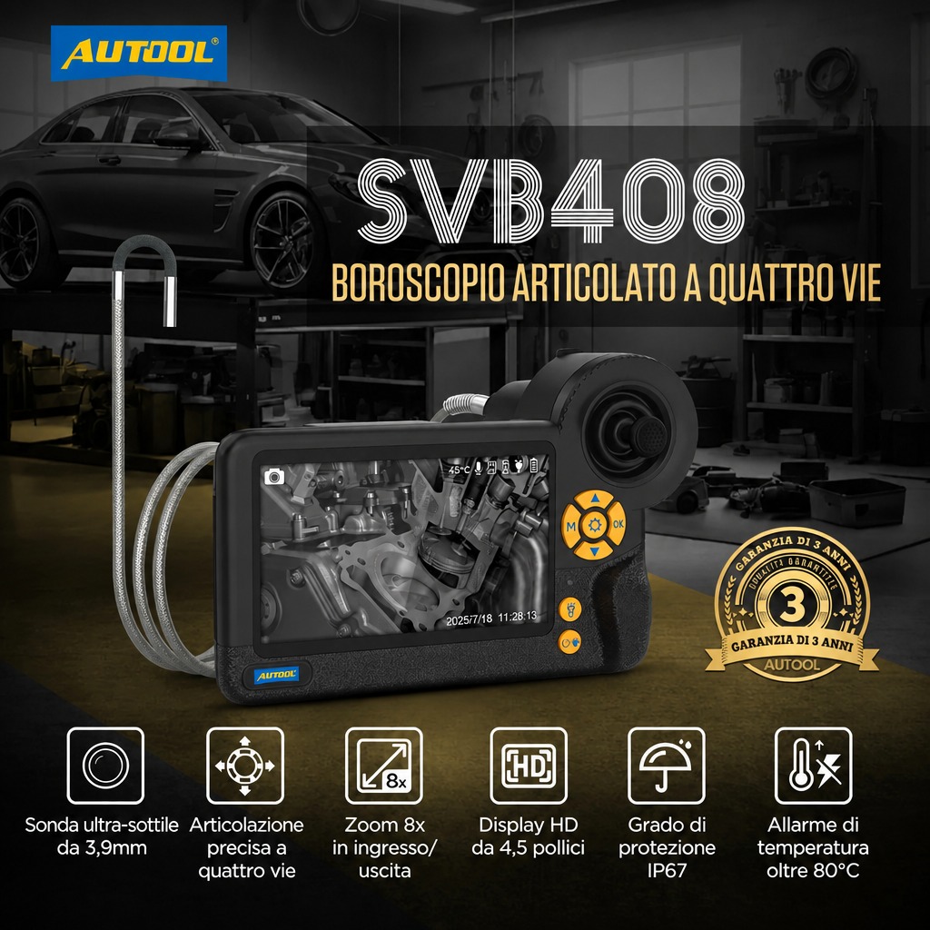 Funzioni AUTOOL SVB408