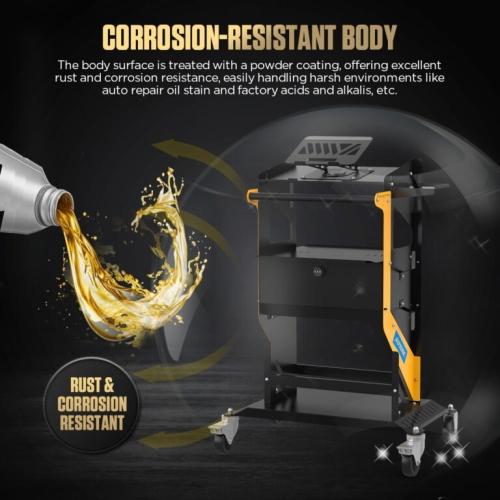 Carrello di trasporto a più livelli AUTOOL T23 con ruote e maniglia