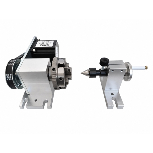 Asse rotante - 4° asse - accessorio rotante per fresatrice CNC
