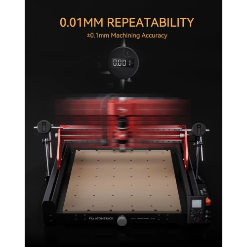Fresatrice CNC Atomstack C4 Pro + accessori