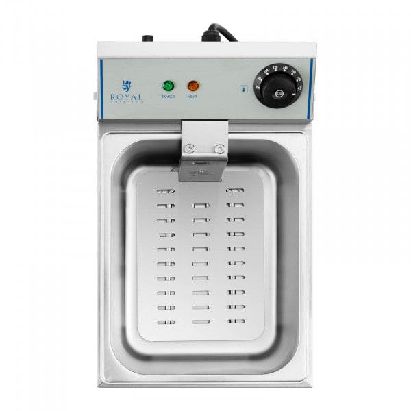 Friggitrice Elettrica Royal Catering RCEF-10EH - 10L, 3200W, Acciaio Inox, Professionale - Foto 3