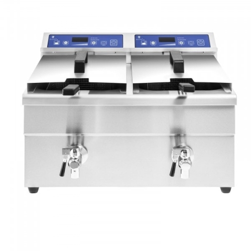 Friggitrice a induzione - 2 x 10 litri - 60-190°C