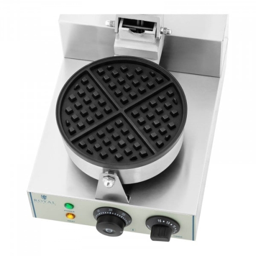Macchina per waffle - 1300 W - 18,5CM - Rotonda