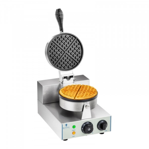 Macchina per waffle - 1300 W - 18,5CM - Rotonda