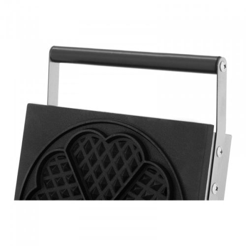 Macchina per waffle - 1500 W - Cuori - 25,2 x 23,5cm