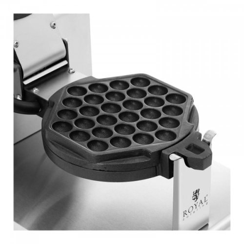 Macchina per waffle - bollicine - rotonda - 1 grande waffle - 1200W