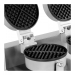 Macchina per waffle - Doppia - Rotonda - 2600W