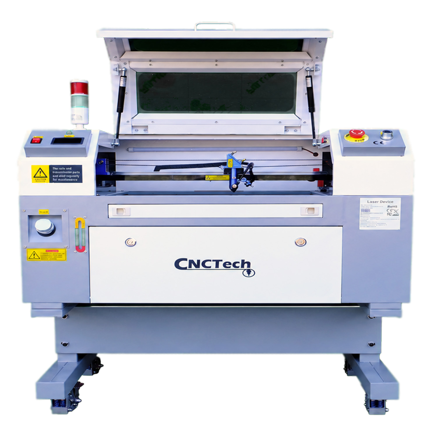 Plotter laser CO2 50W KH5030 – vista dispositivo
