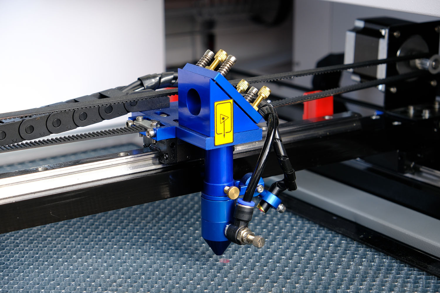 Ottica ZnSe USA in un plotter laser