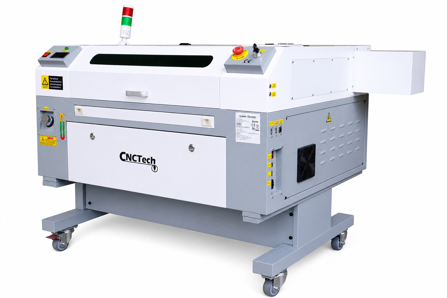 Plotter laser CO2 80W KH7050 – vista dispositivo