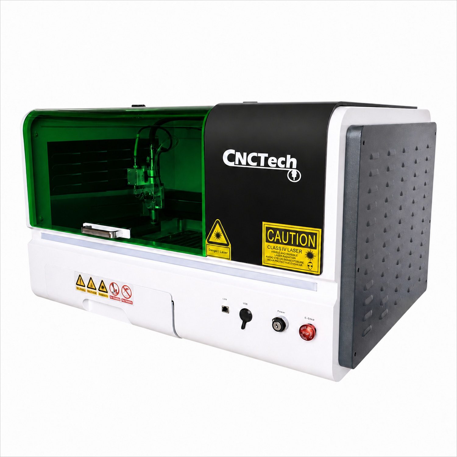 Taglierina laser compatta FIBER ZX-3030FL con custodia chiusa