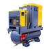 Compressore a vite 3 in 1 15 kW | 2300 l/min | serbatoio da 500 l e deumidificatore