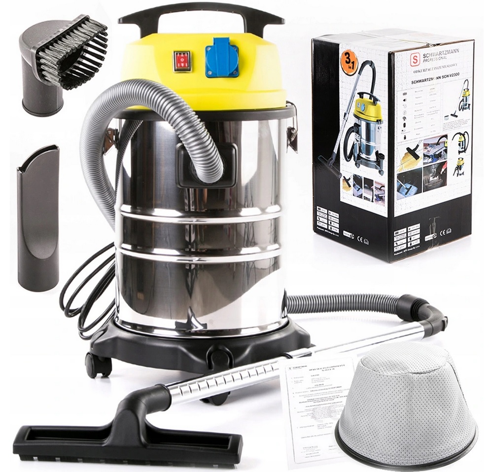 Potente aspirapolvere industriale 3W1 2300V + Accessori