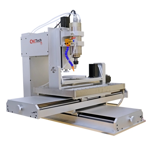 Fresatrice CNC CNCTech 6040 5D, 2,2 kW – 5 assi, USB + accessori