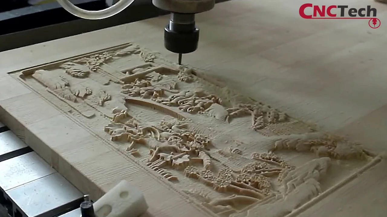 Legno: rilievo con profondità diverse