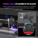Cambio modalità FIBER/CO₂ nel kit GWEIKE M3