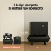 Confronto dell'ingombro del kit xTool e di un sistema industriale Confronto dell'ingombro del kit xTool e di un sistema industriale