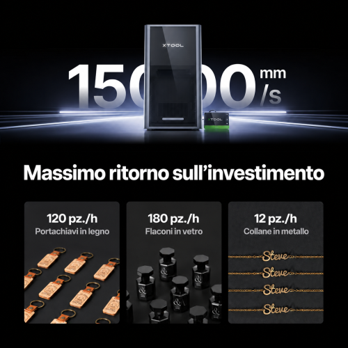 xTool F2 Ultra — incisore a doppio laser MOPA 60 W + diodi 40 W