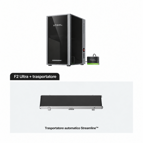 xTool F2 Ultra — incisore a doppio laser MOPA 60 W + diodi 40 W