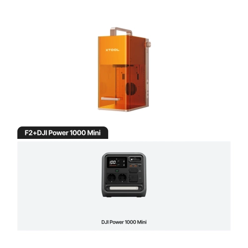 xTool F2 — incisore portatile a doppio laser IR da 5 W e a diodi da 15 W