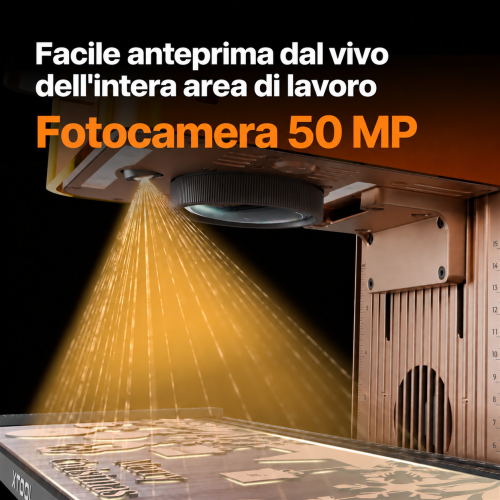 xTool F2 — incisore portatile a doppio laser IR da 5 W e a diodi da 15 W