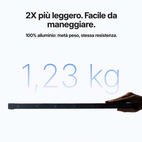 Pannello a nido d'ape P3 — struttura in alluminio con peso di 1,23 kg Pannello a nido d'ape P3 — struttura in alluminio con peso di 1,23 kg