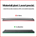 Pannello a nido d'ape P3 — supporto piano del materiale e confronto della struttura Pannello a nido d'ape P3 — supporto piano del materiale e confronto della struttura