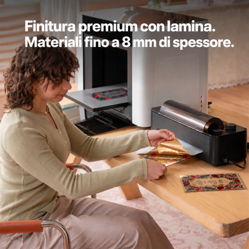 Laminatore xTool LM1 / alimentatore a rulli RF1 per O1 Omni Printer