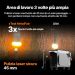 Confronto della larghezza di pulizia xTool MetalFab: 45 mm e 15 mm