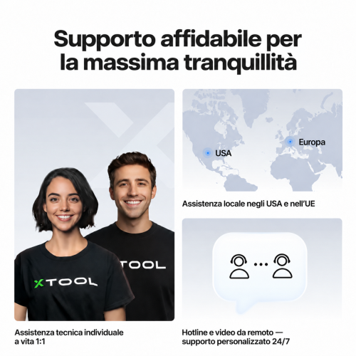 xTool MetalFab — saldatrice laser e macchina da taglio laser FIBER