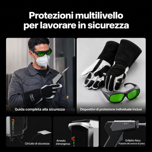 xTool MetalFab — saldatrice laser — foto 5 xTool MetalFab — saldatrice laser — foto 5