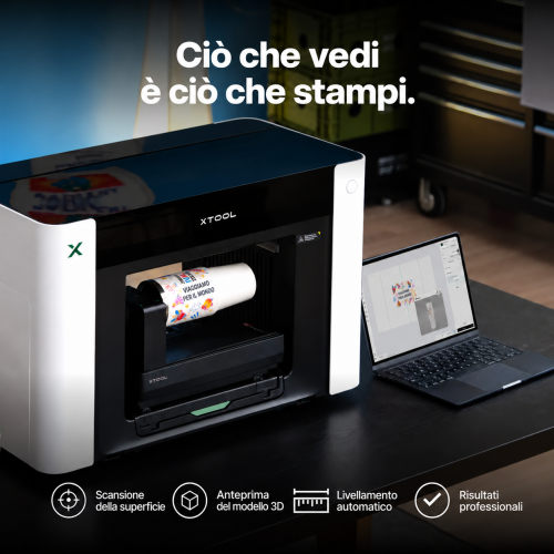 Accessorio rotante xTool OR1 per O1 Omni Printer