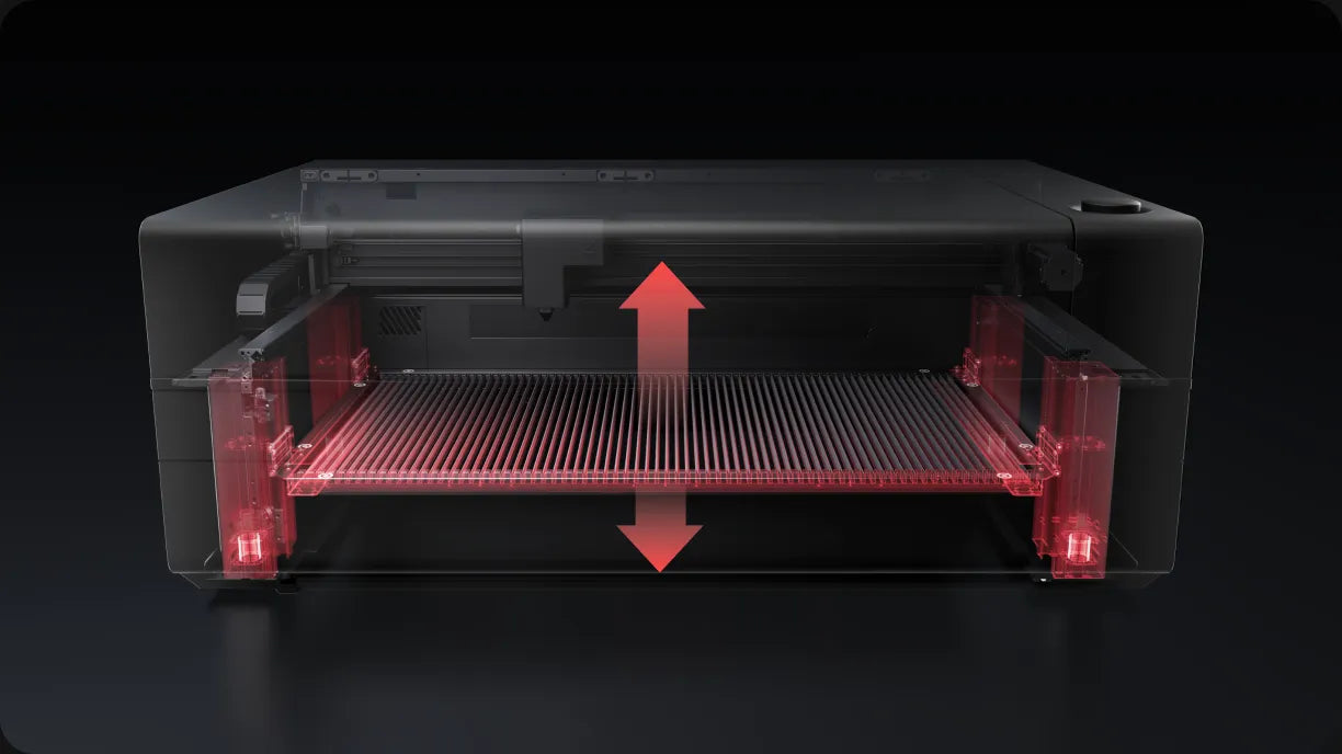 Base con sollevamento automatico xTool P3