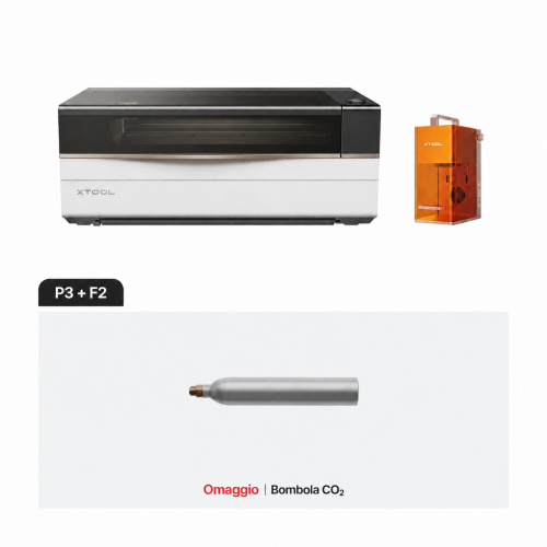 xTool serie P + F — duo professionale produttivo xTool serie P + F — duo professionale produttivo