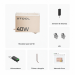 Contenuto del kit modulo xTool S1 da 40 W Contenuto del kit modulo xTool S1 da 40 W