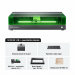 xTool S1 con modulo IR 1064 nm — macchina chiusa per taglio e incisione laser a diodi