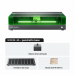 xTool S1 con modulo IR 1064 nm — macchina chiusa per taglio e incisione laser a diodi