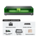 xTool S1 con modulo IR 1064 nm — macchina chiusa per taglio e incisione laser a diodi