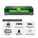 xTool S1 con modulo IR 1064 nm — macchina chiusa per taglio e incisione laser a diodi