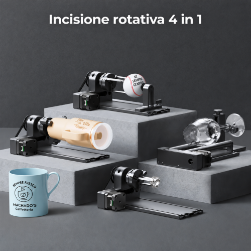 xTool S1 — macchina chiusa per taglio e incisione laser a diodi