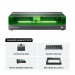 xTool S1 — macchina chiusa per taglio e incisione laser a diodi