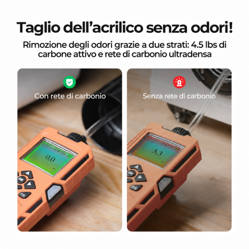 Purificatore d'aria xTool SafetyPro AP2 con SuperCyclone Purificatore d'aria xTool SafetyPro AP2 con SuperCyclone