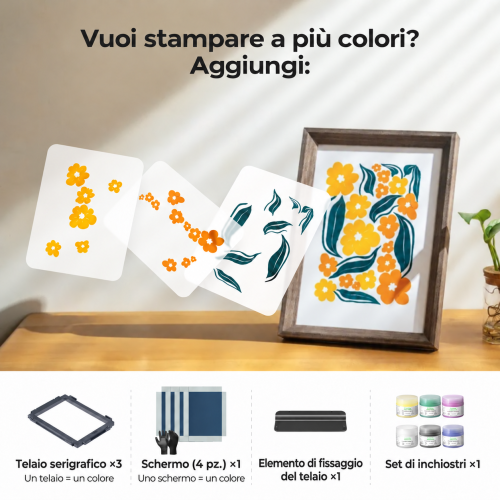 Stampante serigrafica xTool: la prima soluzione serigrafica abilitata dal laser