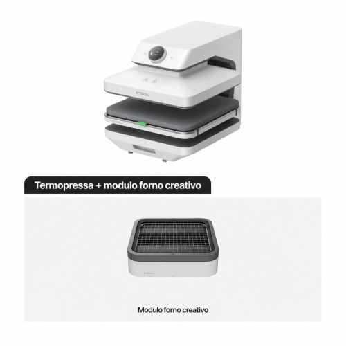 xTool WonderPress 3D — pressa termica automatica modulare xTool WonderPress 3D — pressa termica automatica modulare