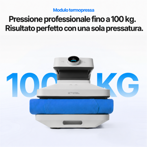 xTool WonderPress 3D — pressa termica automatica modulare xTool WonderPress 3D — pressa termica automatica modulare